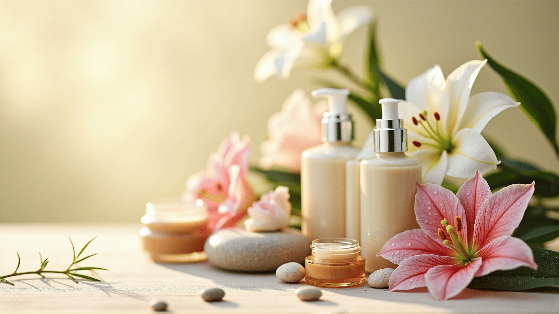 Holistic skincare products and natural ingredients